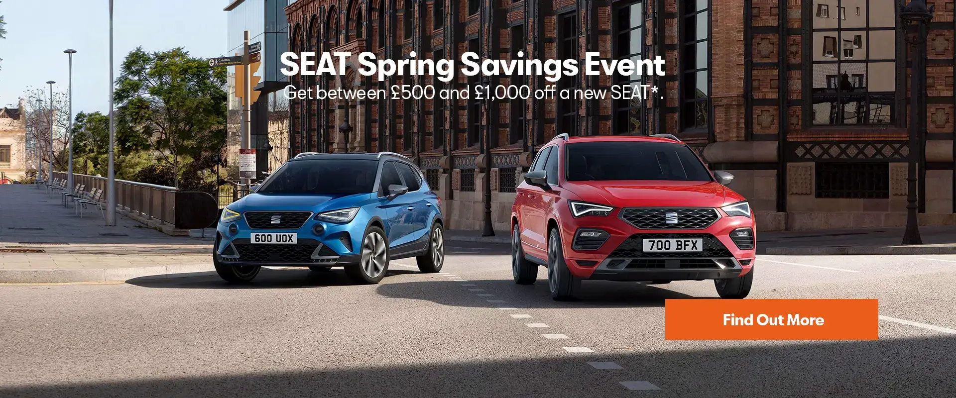 SEAT Spring Savings Event