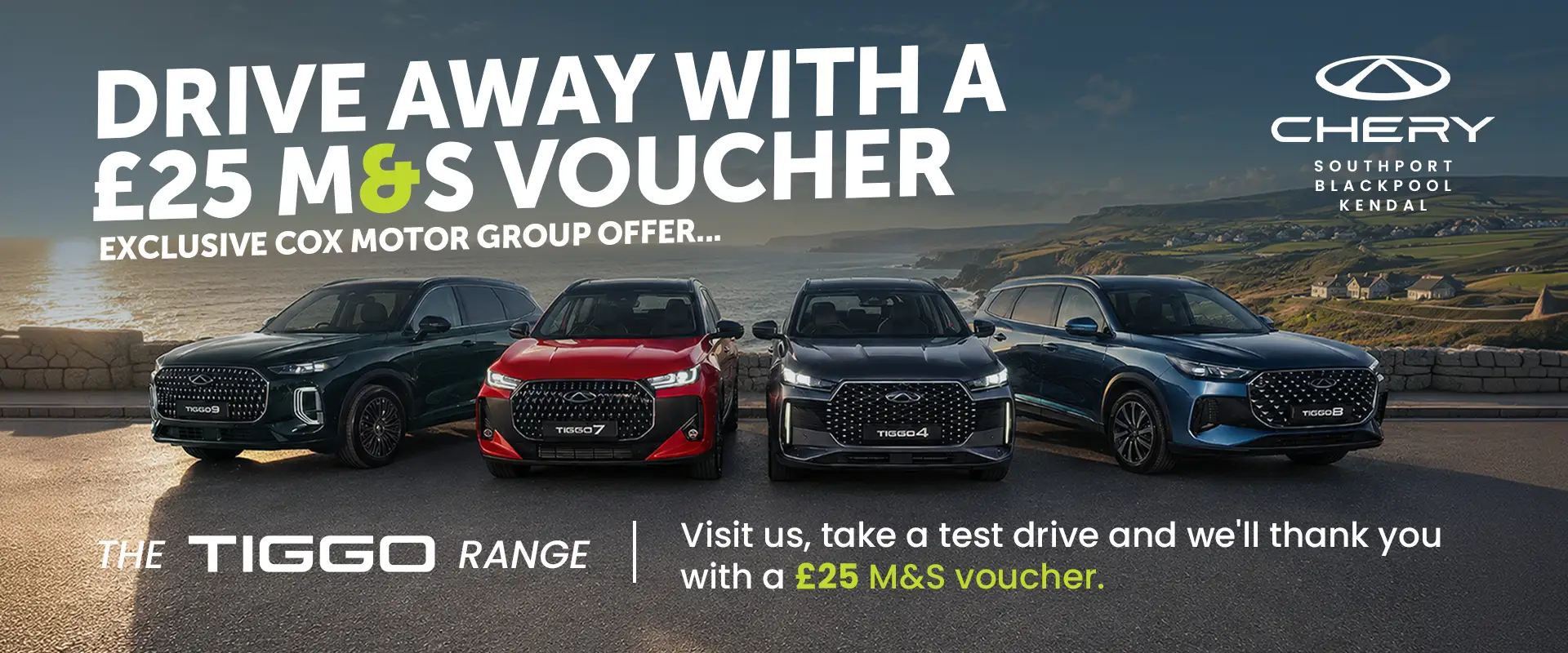 Chery Test Drive Voucher