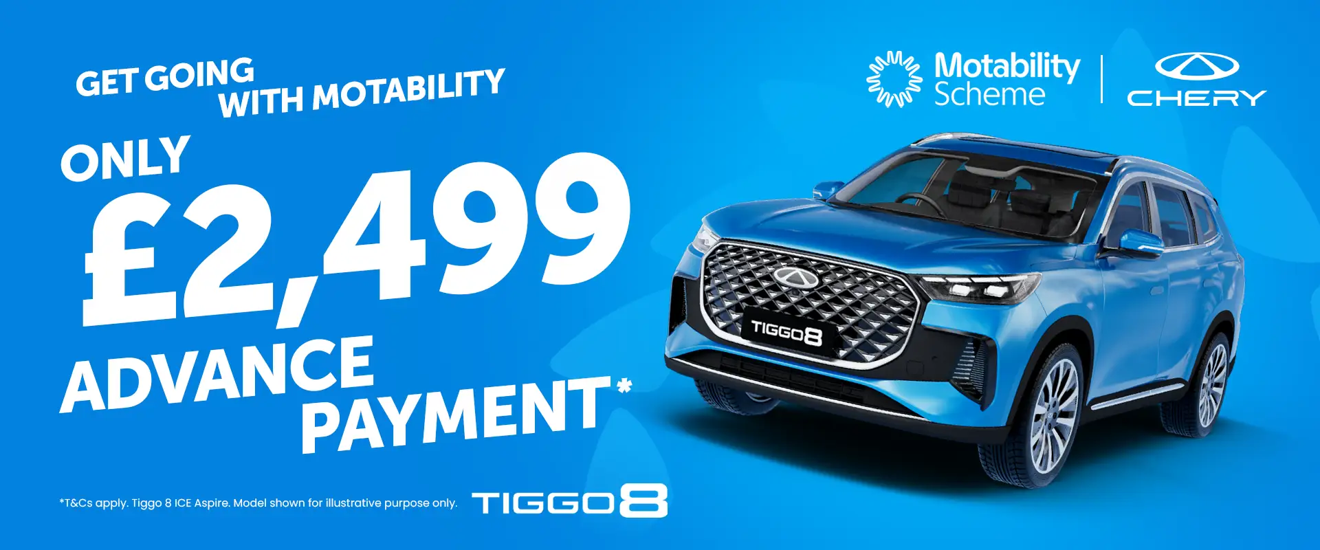 Chery Tiggo 8 Motability