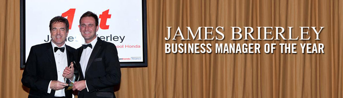 James Brierley crowned business manager of the year