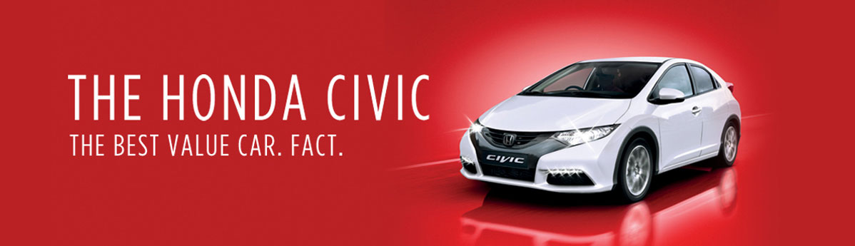 The Civic is the best value car