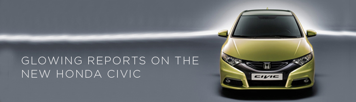 Glowing reports on the all-new Honda Civic