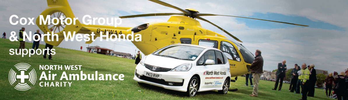 Cox Motor Group supports North West Air Ambulance