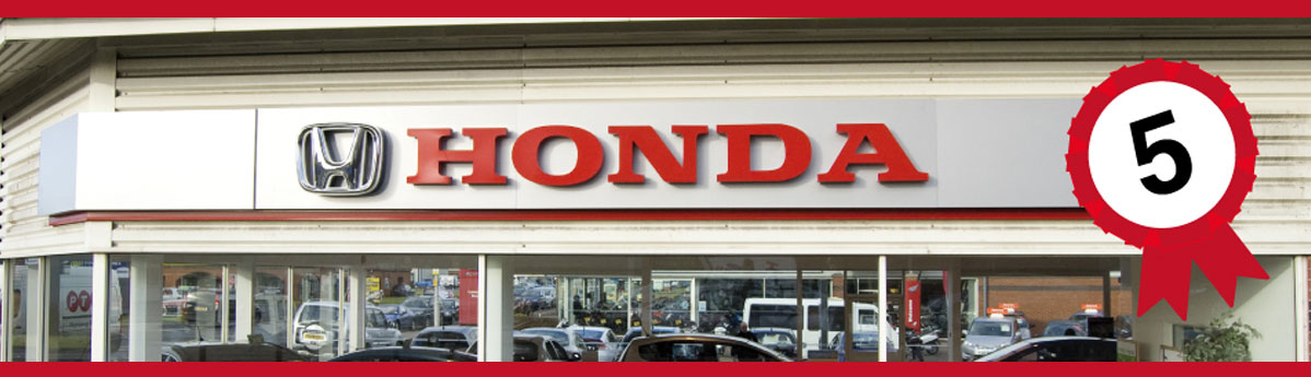Lancaster Honda 5th in UK for customer service