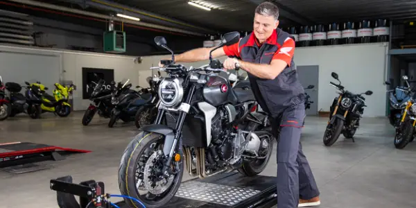 Honda motorcycle trained technicians