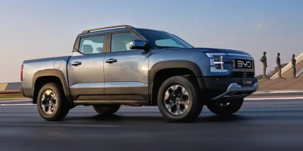 BYD SHARK DMO designed for off-road driving and challenging terrain