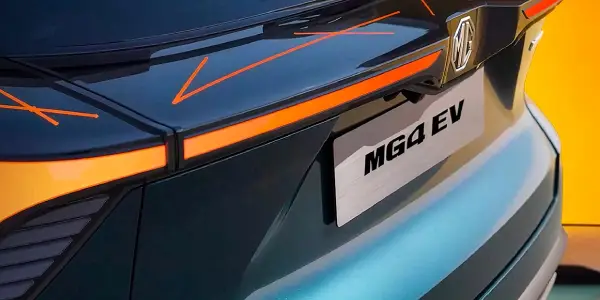 MG4 EV exterior styling