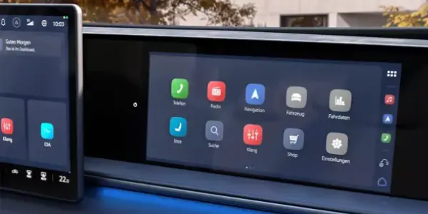 Volkswagen ID. Tiguan optional passenger information display