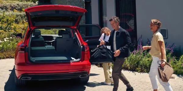 Volkswagen Touareg boot space