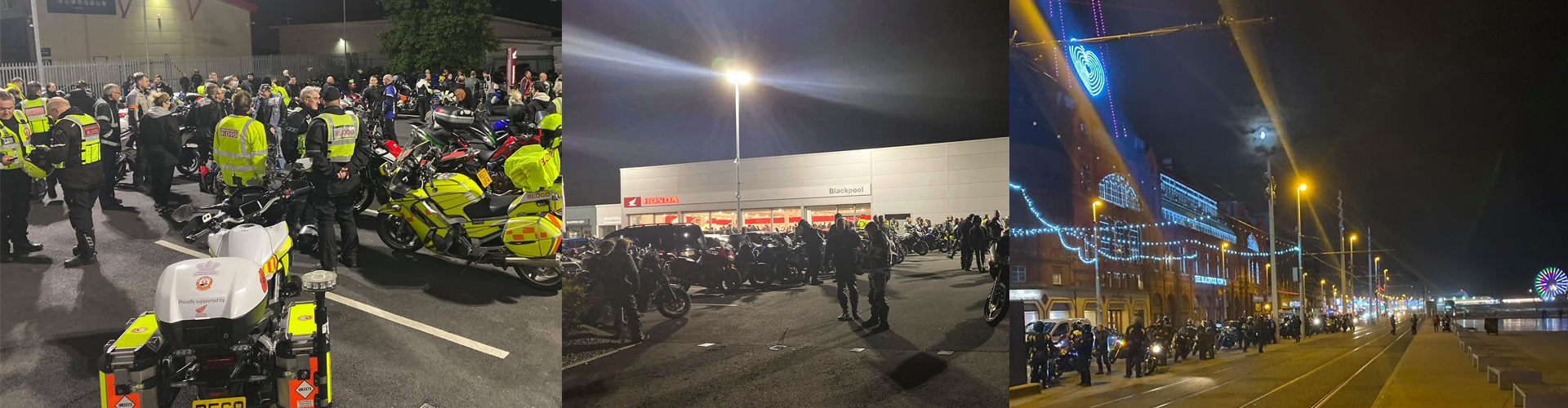 Ride the Lights in aid of North West Blood Bikers